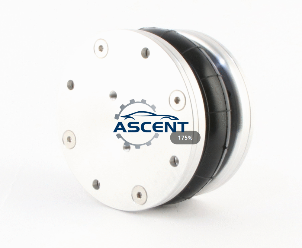 Single Convoluted Rubber Air Spring 1B6X1 LOHR A06030625 6in x1 - Image 2